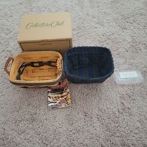 Longaberger 2000 Collectors Club Edition Century Celebration Renewal  Basket Set